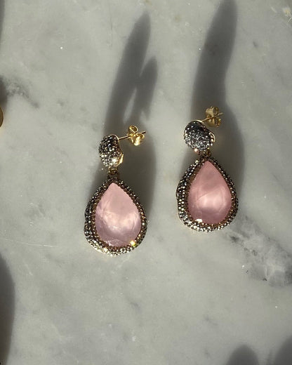 ROSE QUARTZ X SWAROVSKI