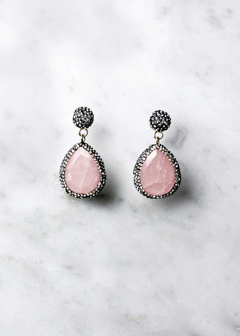 ROSE QUARTZ X SWAROVSKI