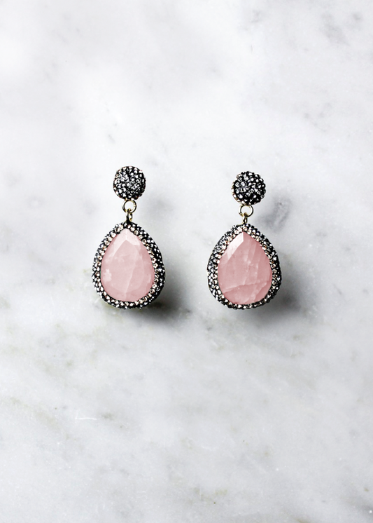 ROSE QUARTZ X SWAROVSKI
