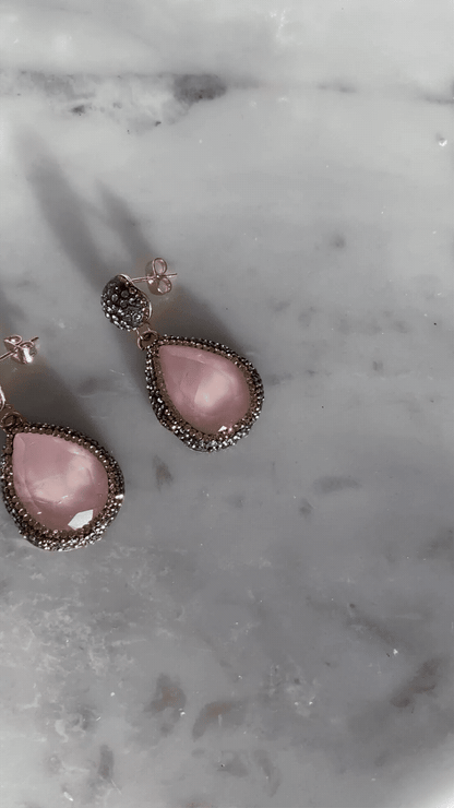 ROSE QUARTZ X SWAROVSKI